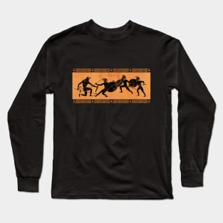 Fighting the Minotaur Long Sleeve T-Shirt